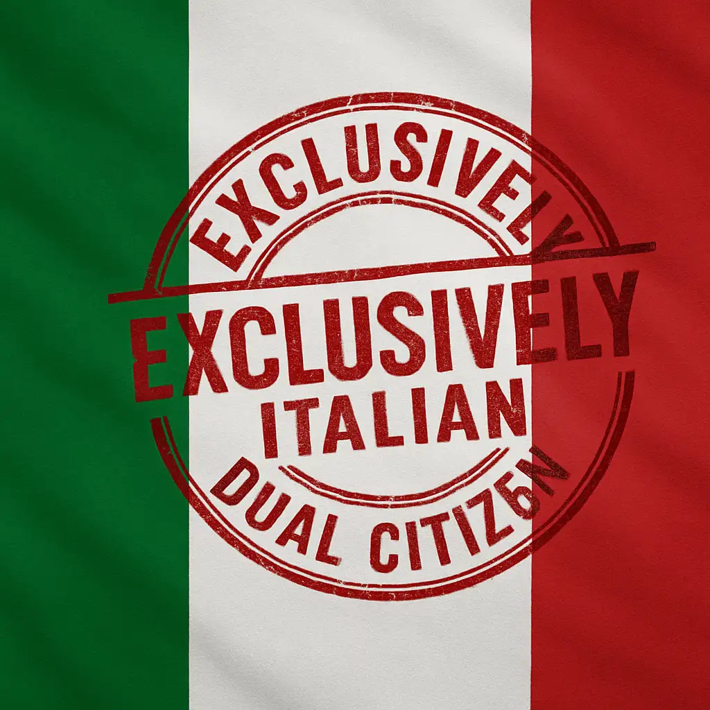 Italin Citizenship Exclusive Italian