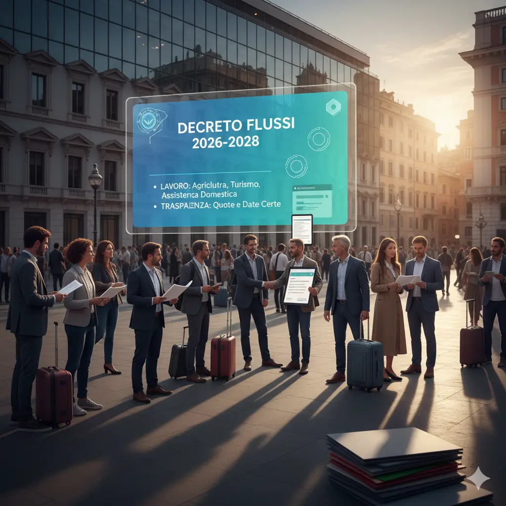 Decreto flussi Italy's Flussi decree 2026-2028