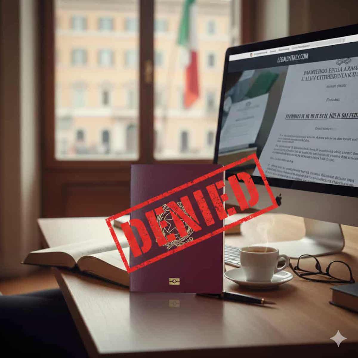 How to respond to a preavviso di rigetto for Italian citizenship minor issue case