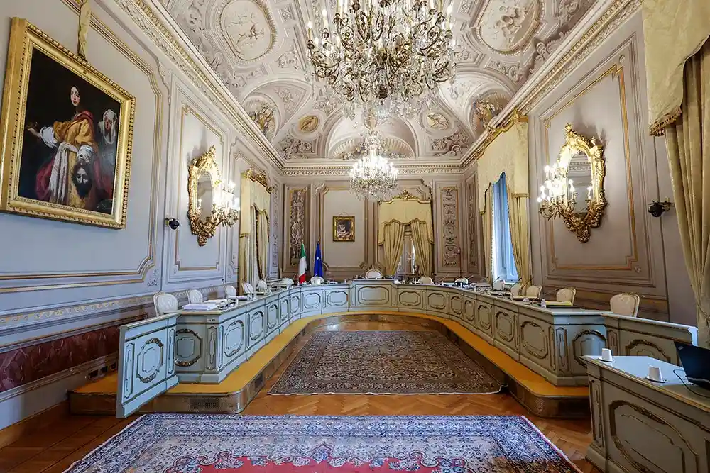 Palazzo della Consulta, seat of Italy's Constitutional Court, Rome